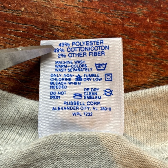 1990 Jerzees Pastel Maine Lighthouse Graphic Print T-Shirt: Size Medium - Picture 10 of 10